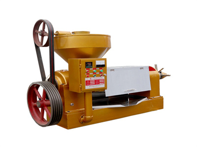 Máquina para fabricar aceite de maní, girasol y pavo de gran capacidad