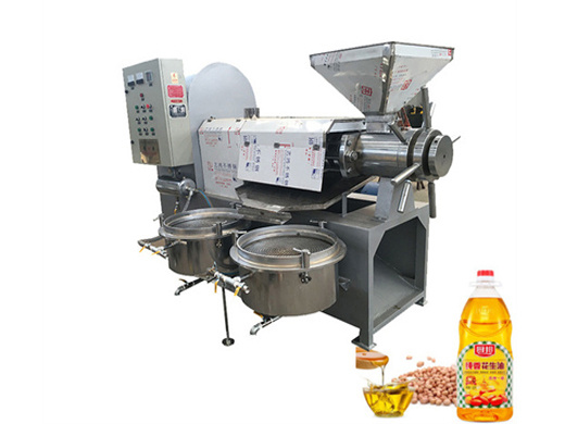 Máquina procesadora de aceite de nuez de palma y maní ecuador 20-30td