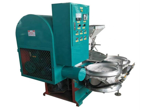 Imagen de la máquina procesadora de aceite de palmiste, maní y palma.