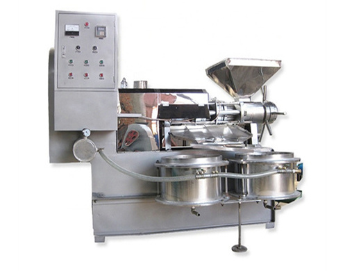 Máquina prensadora de aceite de salvado de arroz y girasoles mini honduras